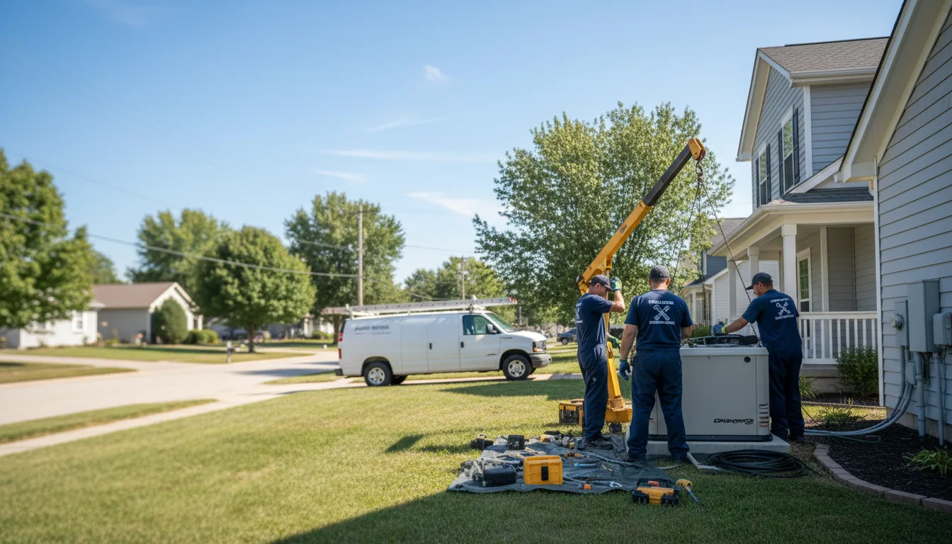Generator Installation in Mooreville, MS near me
